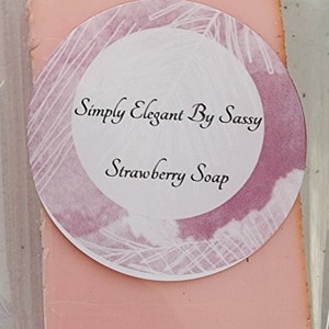 Strawberry Soap