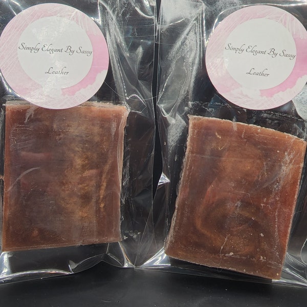 Leather Soap Etsy