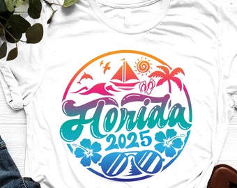 Florida 2026 Shirt - Florida Vacation T-shirt - Family Travel Tee - Summer Beach Shirt - Summer Holiday Tee - Best Friend Holiday T-shirt