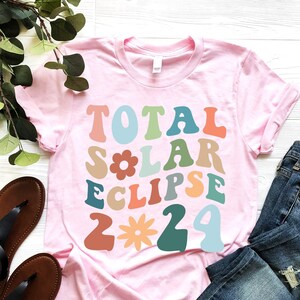 Total Solar Eclipse 2024 T-Shirt, Celestial Eclipse TShirt, Totality Lunar Eclipse Shirt, April 8th 2024 Tee, Celestial Eclipse Matching