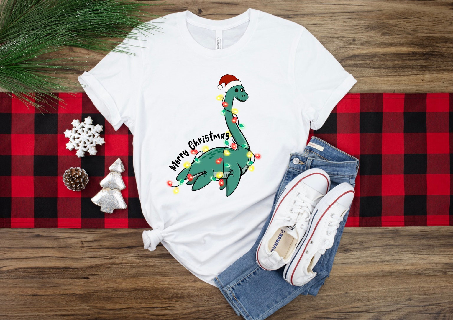Discover Merry Christmas Dinosaur Shirt, Dino Lover Shirt, Xmas Kids Shirt, Cute Dinosaur Shirt, Christmas Toddler Tee, Boys Holiday Shirt