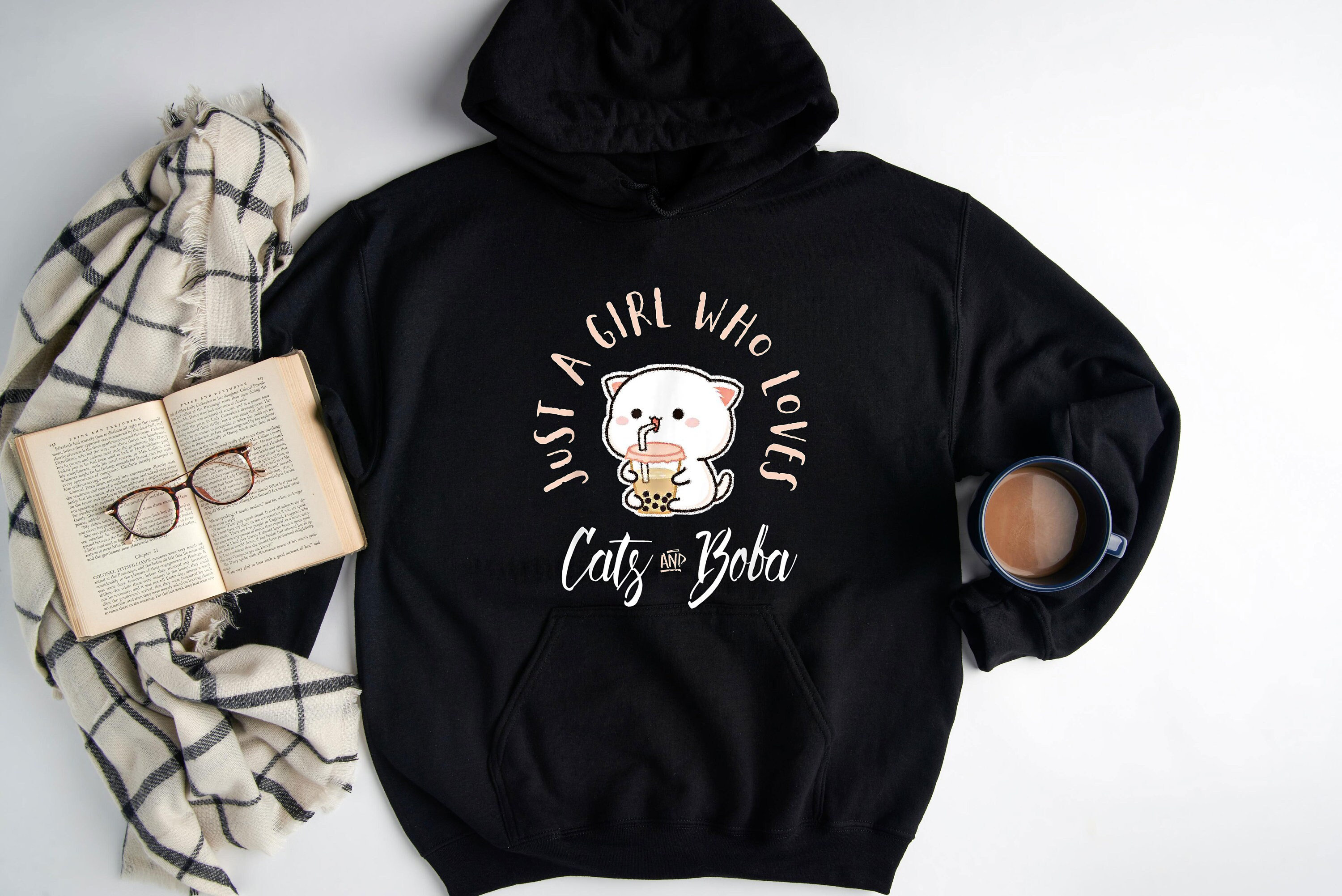 Well Read Kitty- XL UVDTF Well Read Kitty- XL UVDTF