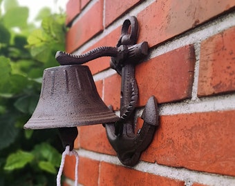 Door bell anchor brown