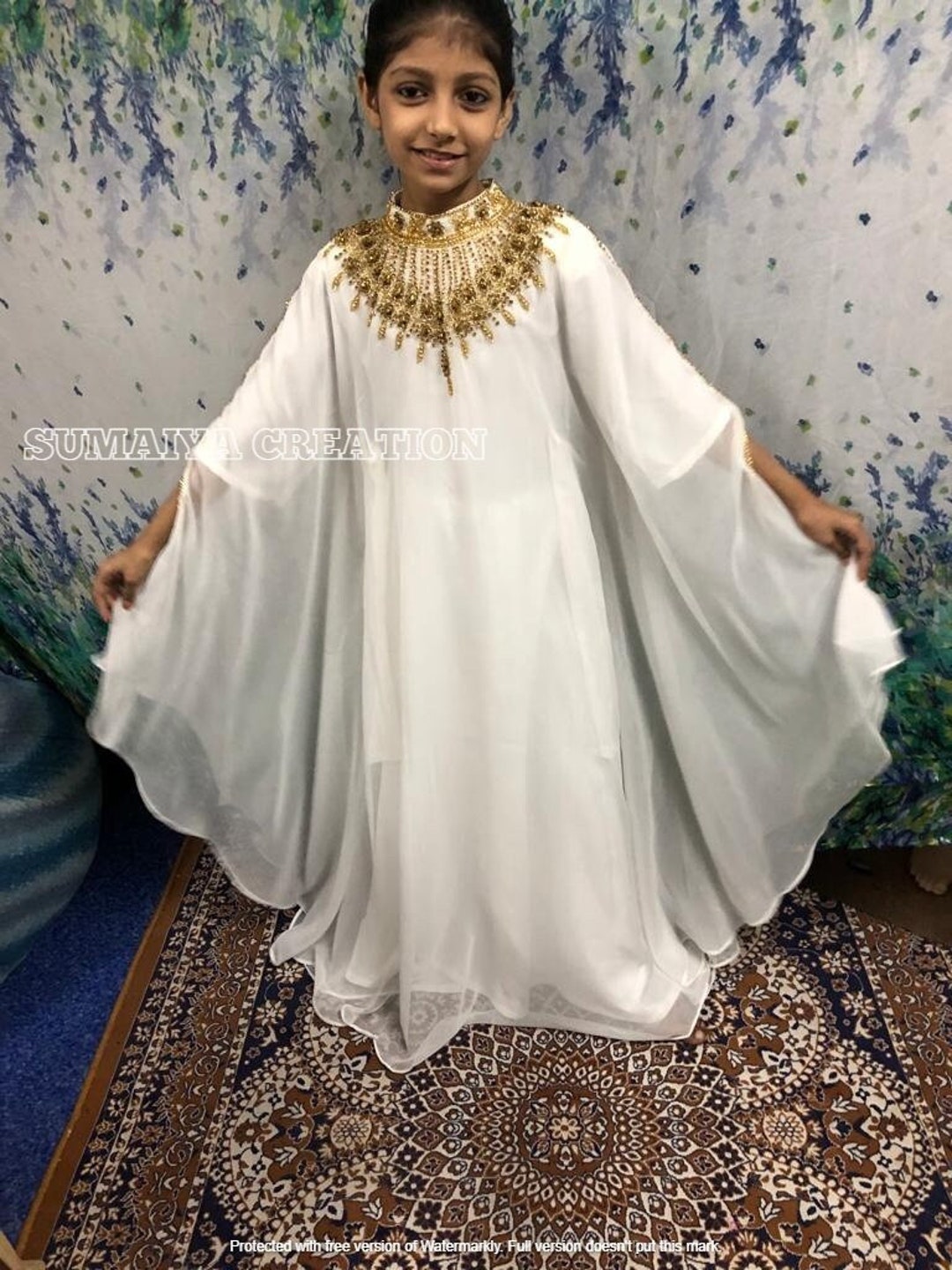 Arabic Dress Tassel White Abaya Women Djellaba Muslim Fashion Islamic  Clothing For Girls Lotus Sleeve Robes Plus Size Boubou - Abaya - AliExpress