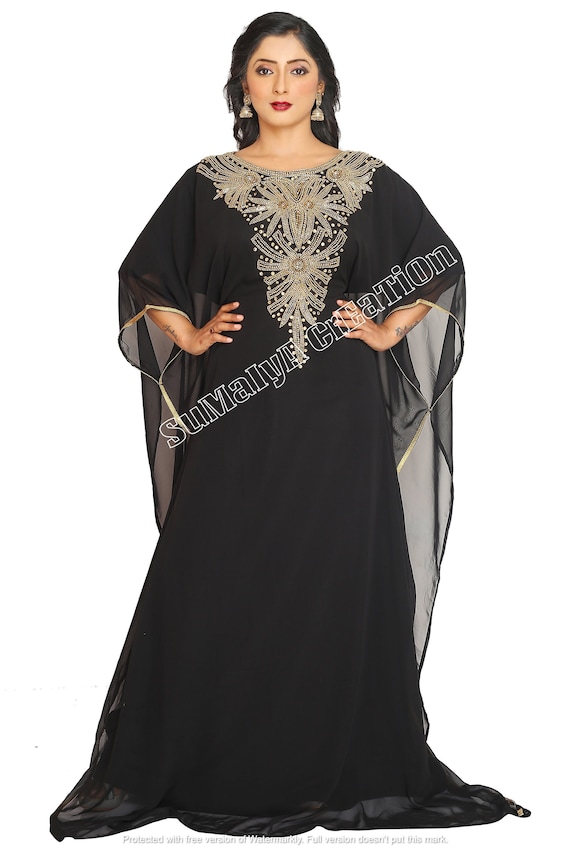 Long Muslim Dress Embroidery Velvet | Embroidery Velvet Dress Abaya -  Winter Dress - Aliexpress