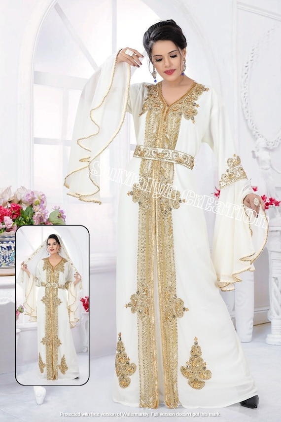 Satin Abaya Dubai Party Gown Muslim Arab Kaftan Long Robe Ramadan Dress |  eBay