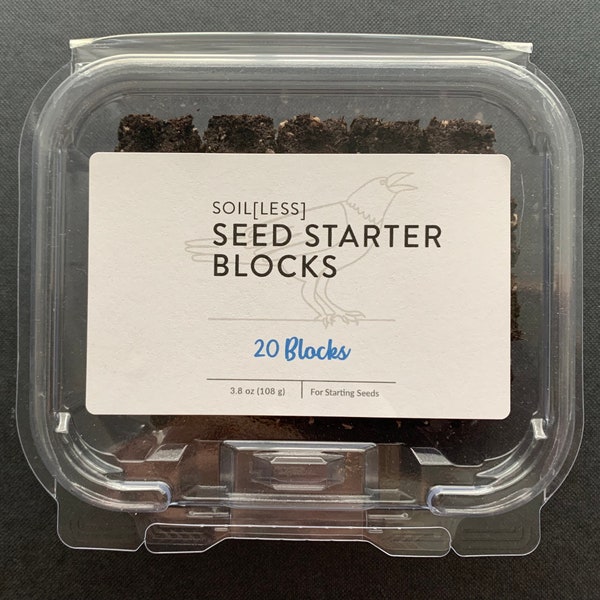 Seed Starter Blocks for Starting 20 Seeds