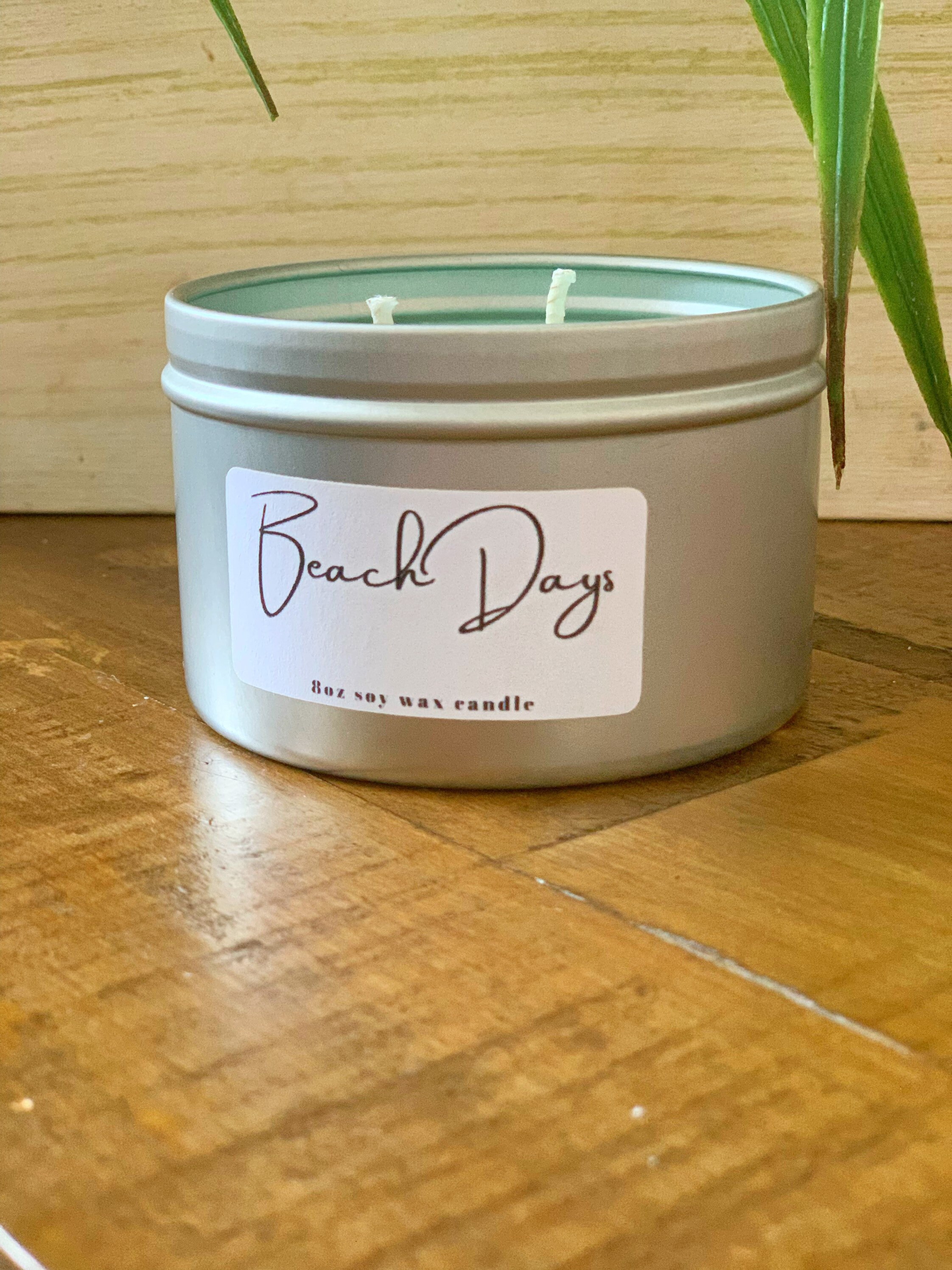 Beach Days Scented Candle Etsy