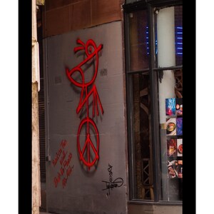 Framed Street Art Photography Print