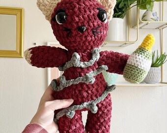Reputation Era Crochet Cat // Taylor Swift Crochet Plushie 
