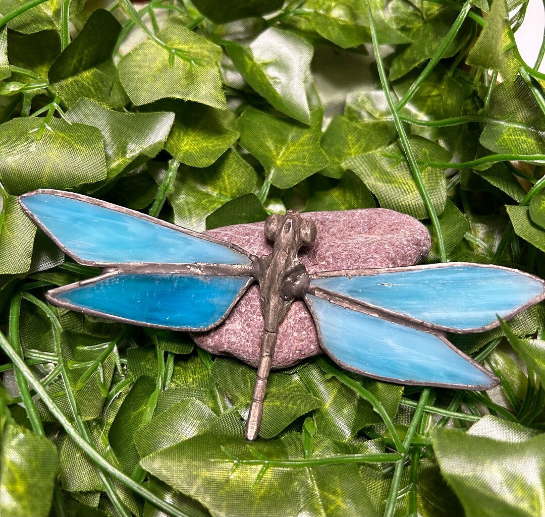 Dragonfly Stain Glass Etsy