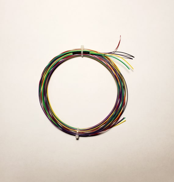 Hookup Wire, M16878/4 30 AWG Mil-spec Wire, PTFE Insulated