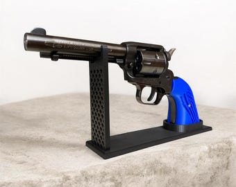 Soporte de exhibición para revólveres Heritage Rough Rider y Ruger Wrangler, decoración para coleccionistas de armas del Oeste.