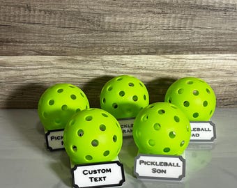 Personalized Pickleball Trophy, Custom 3D Printed Award