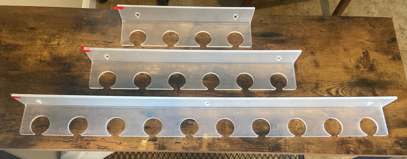 Acrylic champagne glass holders DIY champagne wall Etsy