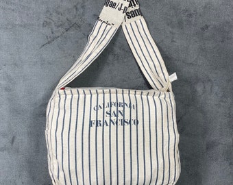 newspaper bag 70's USA製 Vintage 60s 70s Newspaper Paper Boy Bag Workwear Canvas