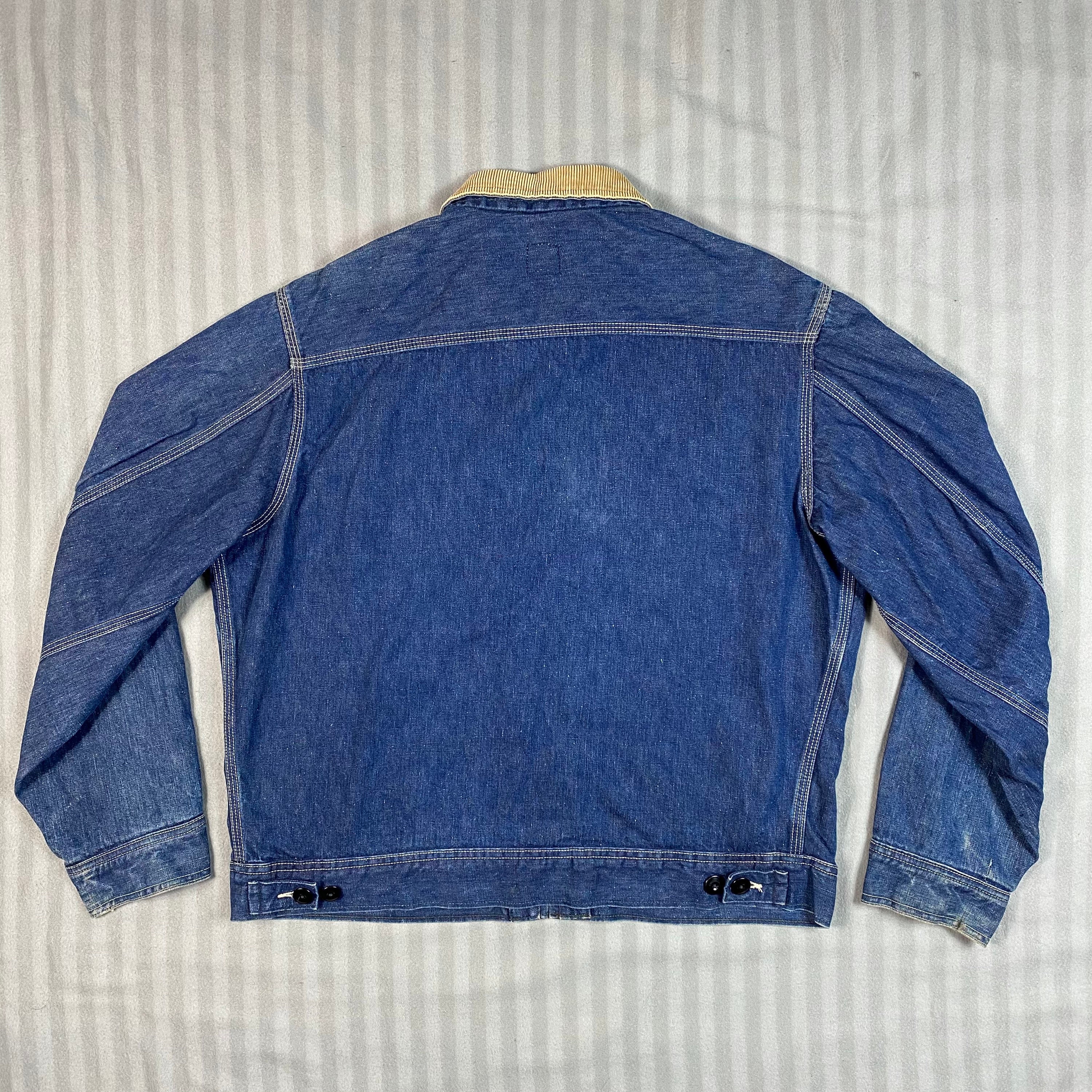 Vintage 50s Lee Jelt Denim 91-LB Jacket - Etsy Finland