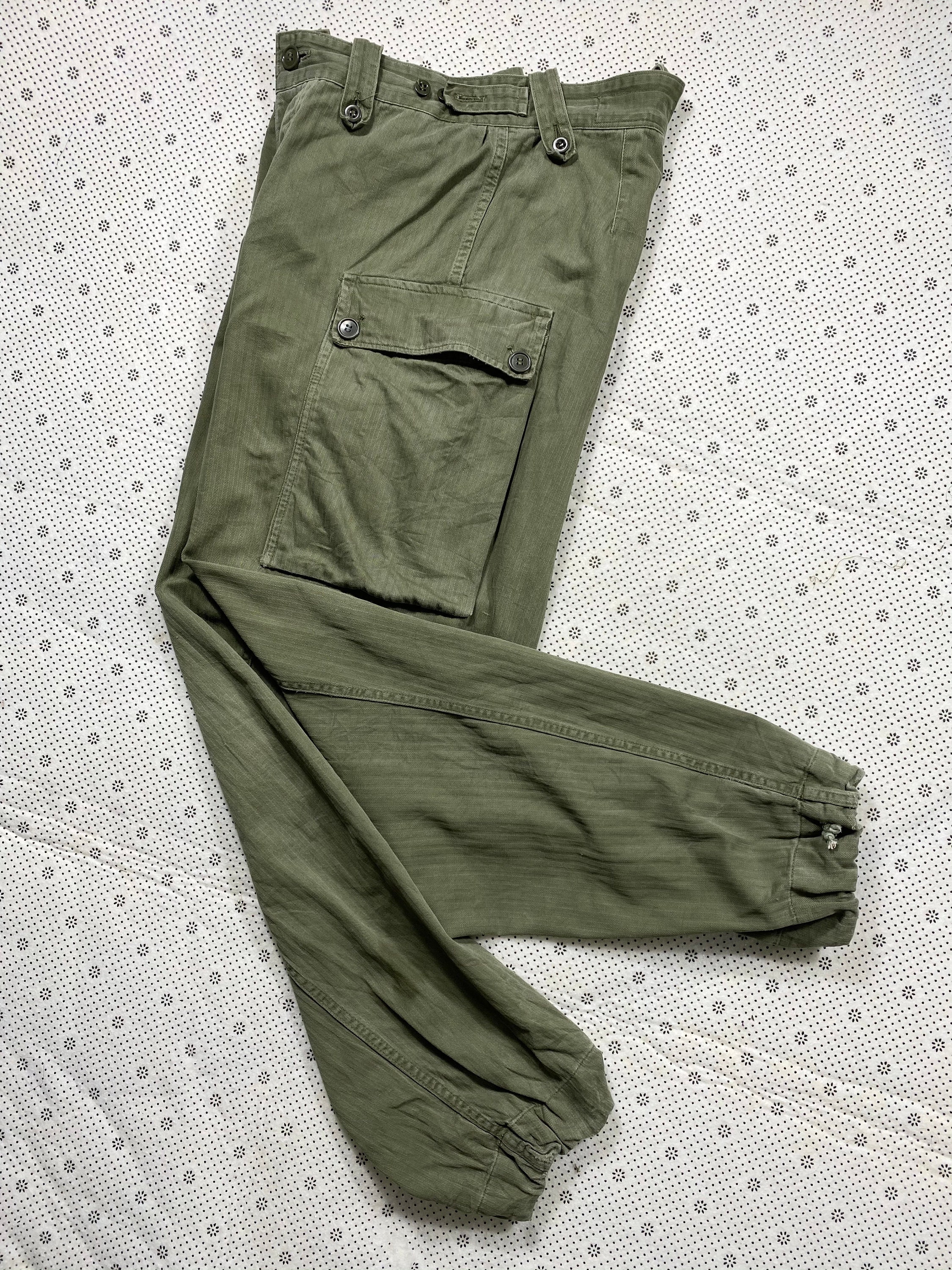 Vintage Issue 70s Dutch Army Monkey Trouser ( HBT ) - Etsy Canada