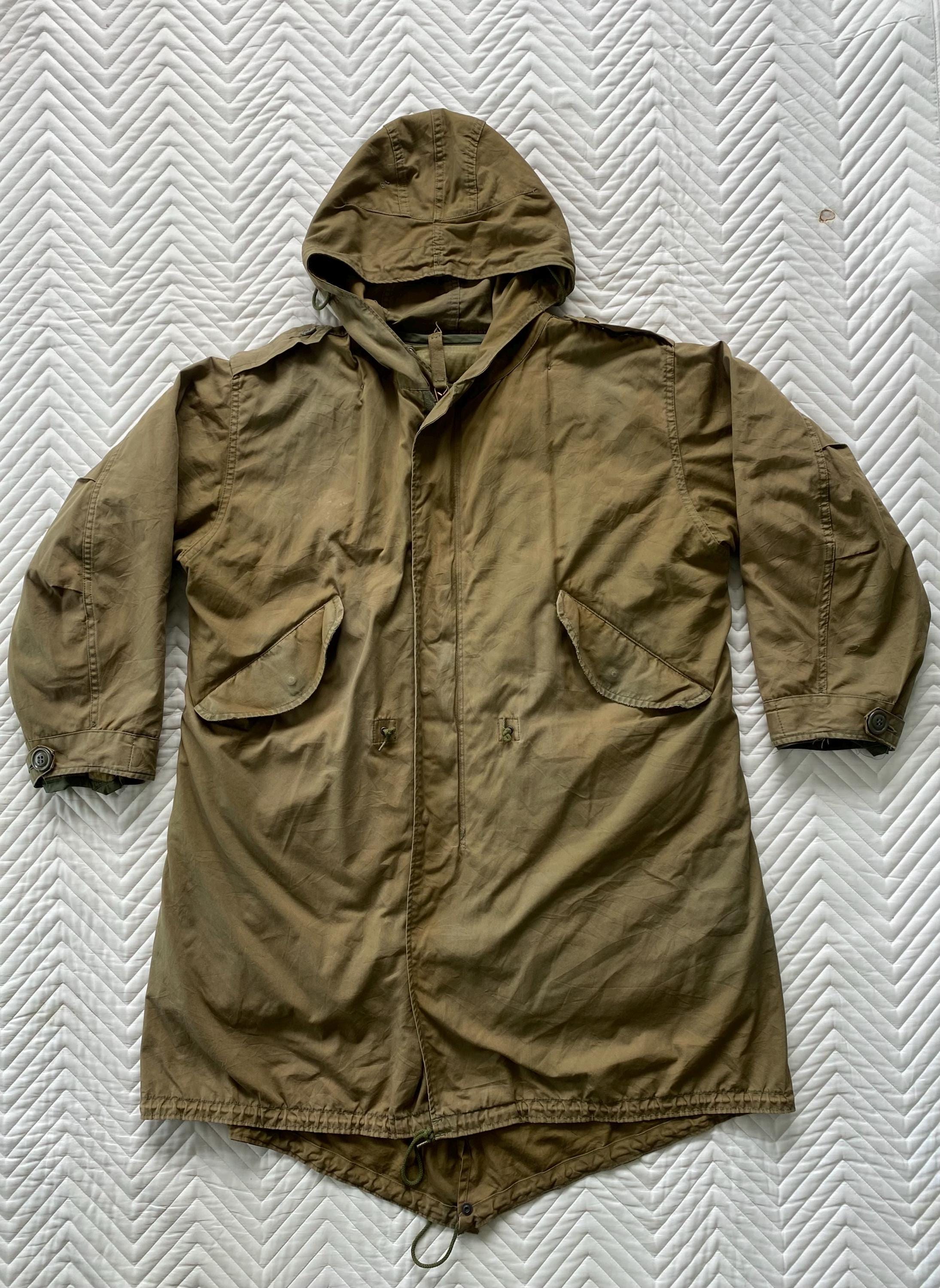 80's M-51 FISHTAIL PARKA ヴィンテージ M51 Vintage Retro Fishtail Parka With Quilted Liner Sizes XS