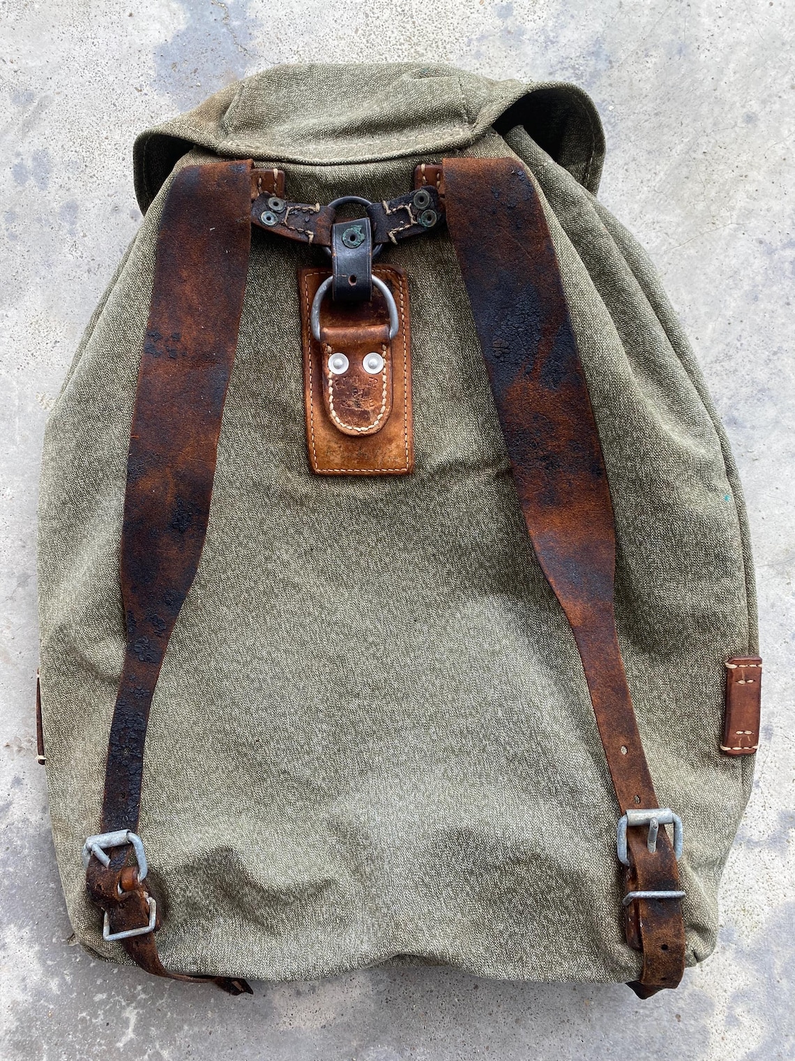 Retro Vintage Airman's Rucksack main image 1