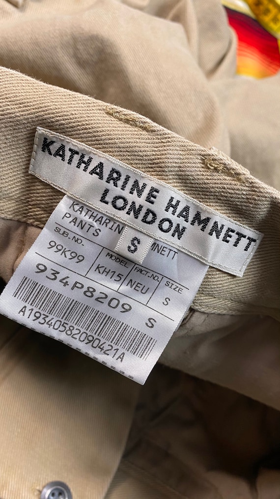パンツ KATHARINE HAMNET wide flare cargo pants Katharine Hamnett London Katharine Hamnett Cargo Pants | Grailed