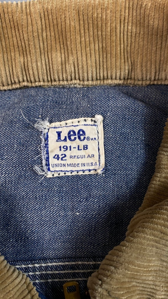 Vintage 50s/60s Lee Jelt Denim 91-LB Jacket - Gem