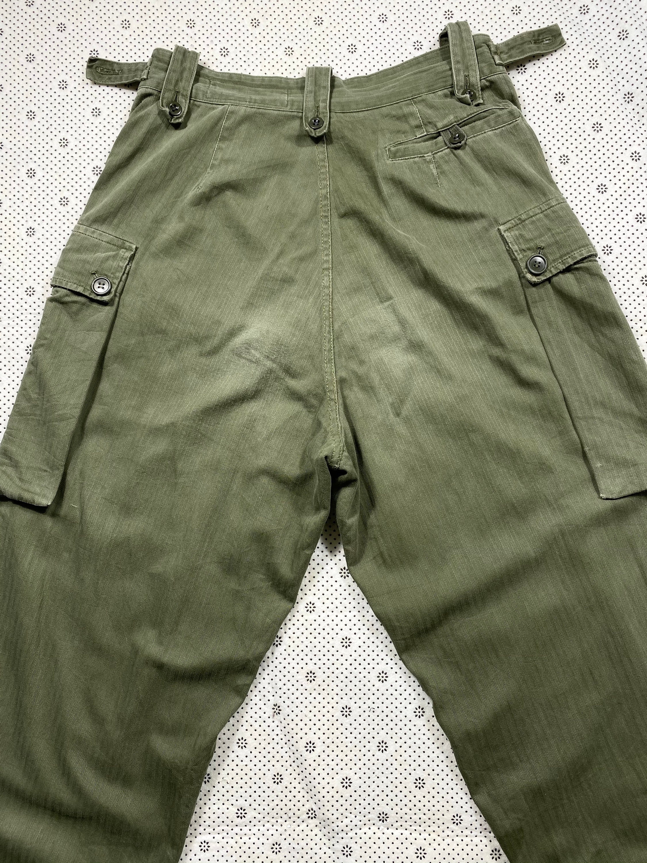 Vintage Issue 70s Dutch Army Monkey Trouser ( HBT ) - Etsy