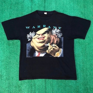 Vintage 80s Warrant Heavymetal Band Promo Shirt