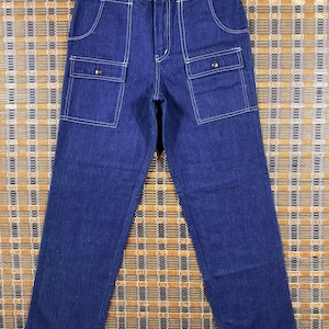 Vintage 90s Bushpant Denim By Stone Of Cicso Wood