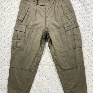 Issue 60s Deutschland Army Extreme Weather Raw Wool Trouser