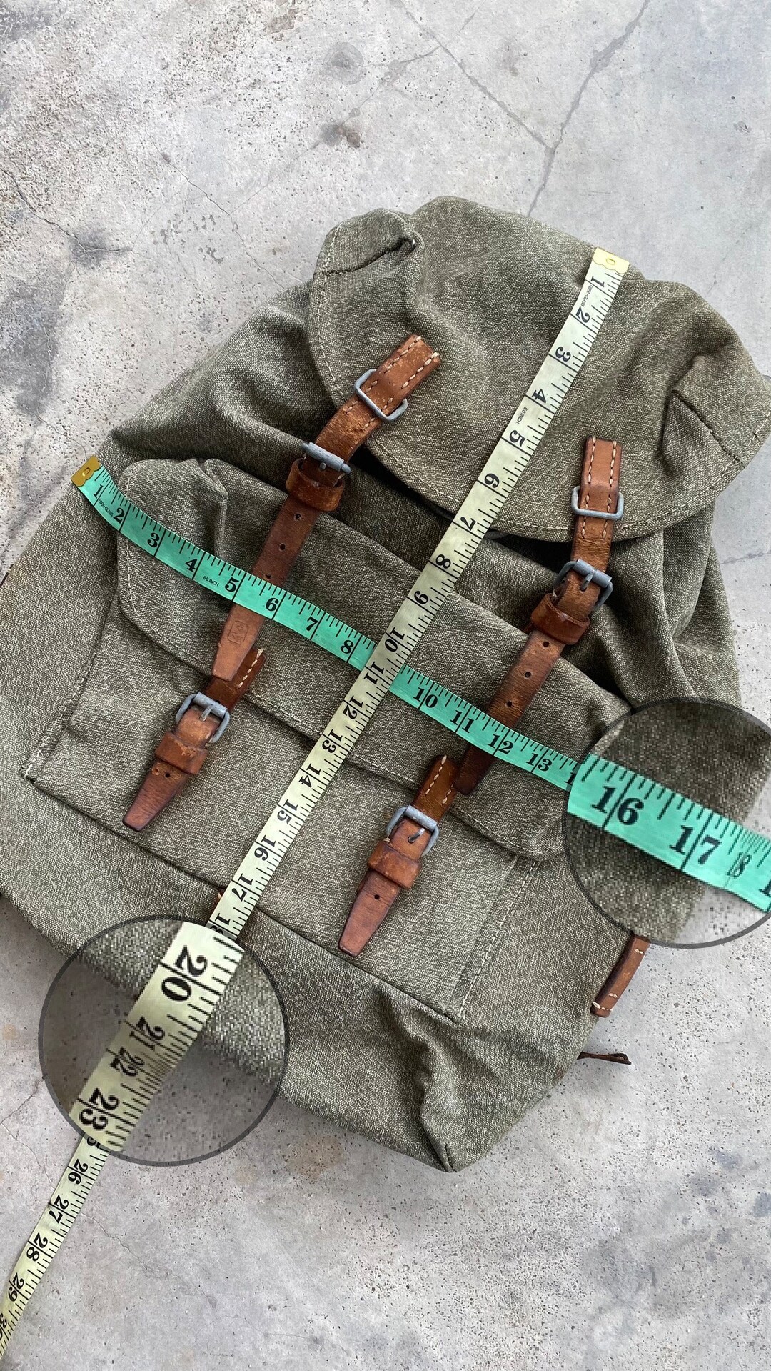 Retro Vintage Airman's Rucksack main image 0