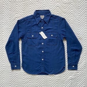 Pherrow’s Chambray Chainstrap Workwear Shirt