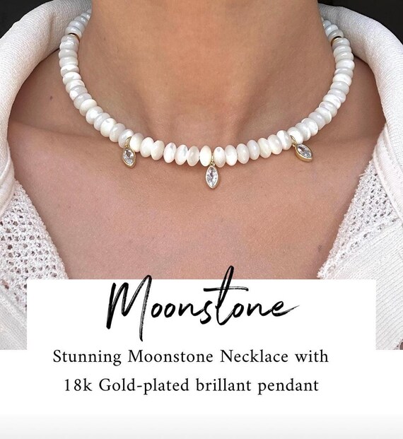 Collier Ras Du Cou En Argent 925 Avec Zircones - 13 Pouces, Délicat, Chaîne Rolo