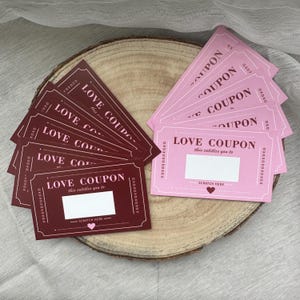 Love Coupons – Buoni gratta e vinci da autoetichettare – Idea regalo fai da te per coppie