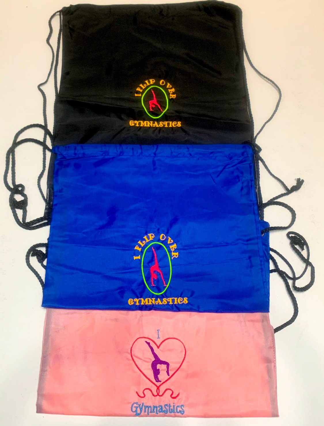 Gymnastics Drawstring Practice Bag Gymnast Backpack Gift Etsy UK
