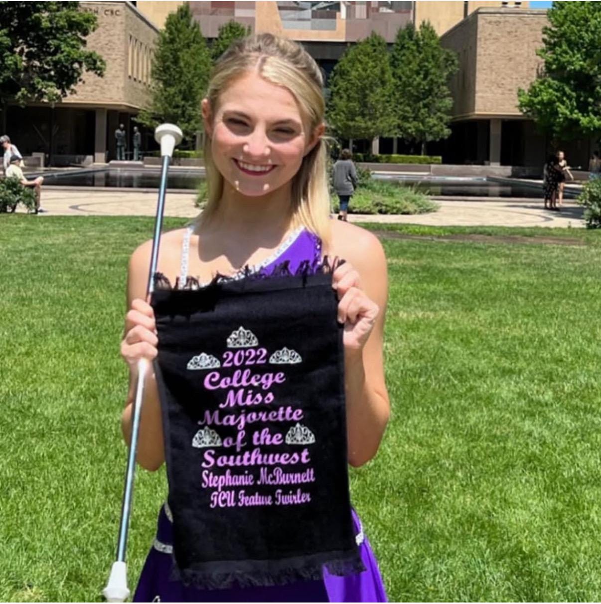 Pageant Batons Baton Twirler Hand Towel Custom/ Twirler Title Pageant Winner/feature ...