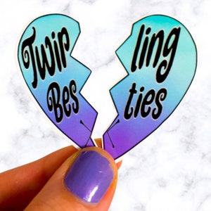 Twirling Besties Baton Twirler Sticker Twirler Competition Gift Baton Stickers Good Luck Gift Duet Gift