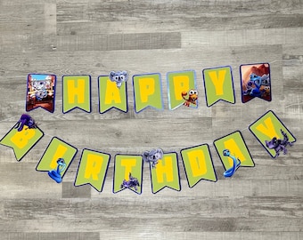 Back to the Outback Birthday Banner: Personalized Movie Party Decor