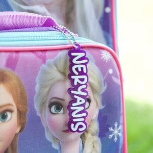 Acryl Name Schlüsselbund, 3D Name Schlüsselbund, Rucksack Schlüsselbund, Kinder Schlüsselbund, personalisierte Name Schlüsselbund, Windel Tasche Tag, Schlüsselbund