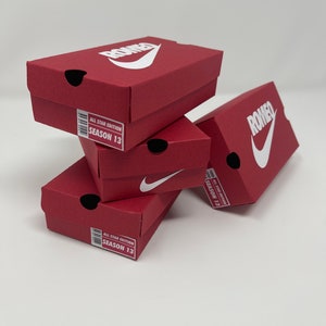Sneaker Favor Boxes, Shoe Favor Boxes , Mini Box Favor Box , Party Favor Box, Personalized Favor Box, Nike Box