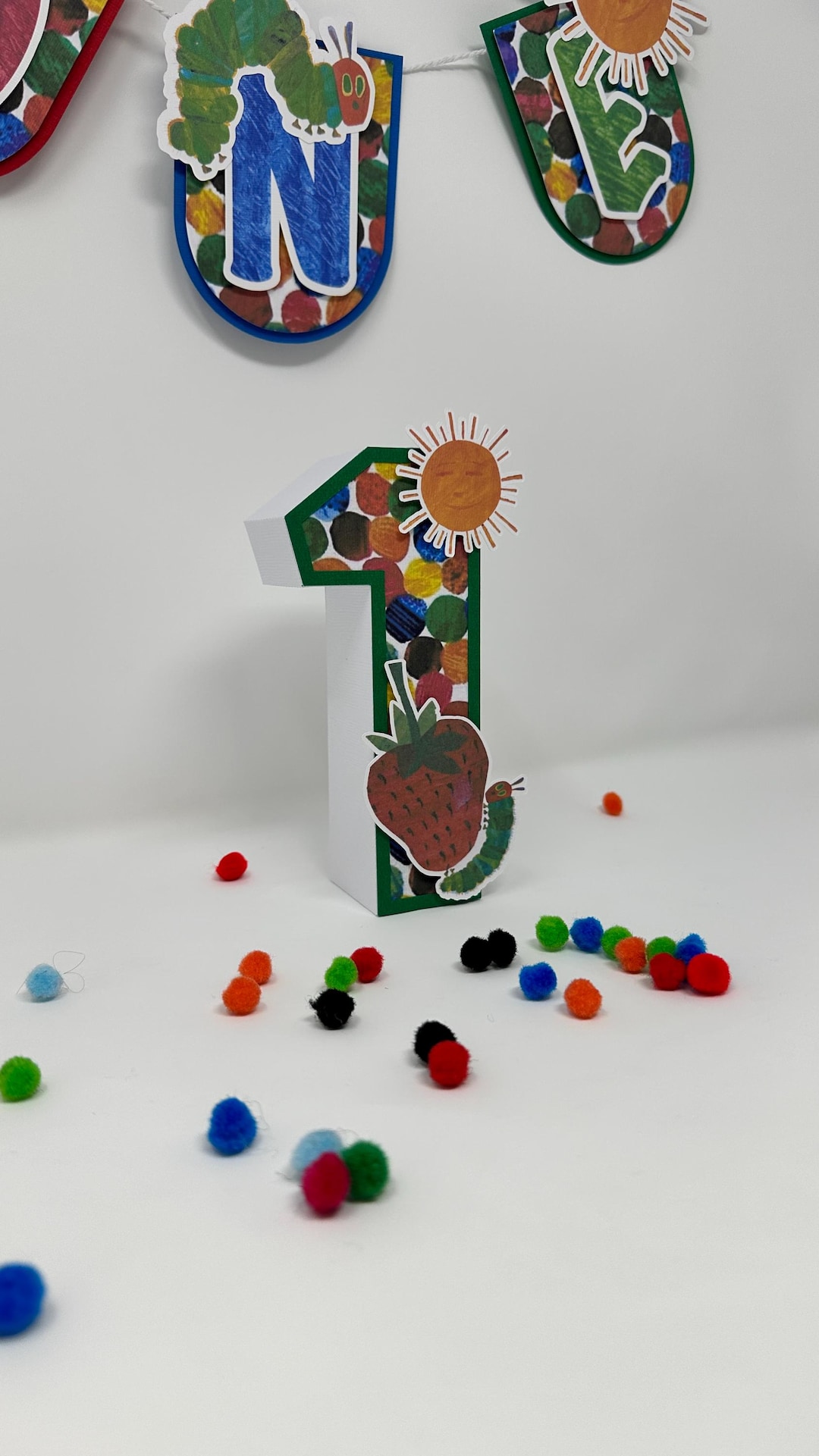Chenilles : decoration-pour-enfants par so-creation