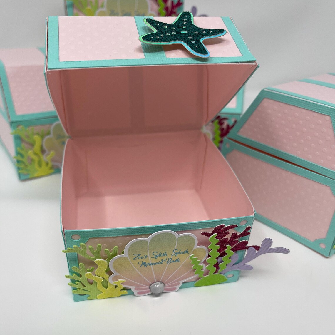 Mermaid Party Favor Boxes: Under the Sea Treasure Chest - Etsy