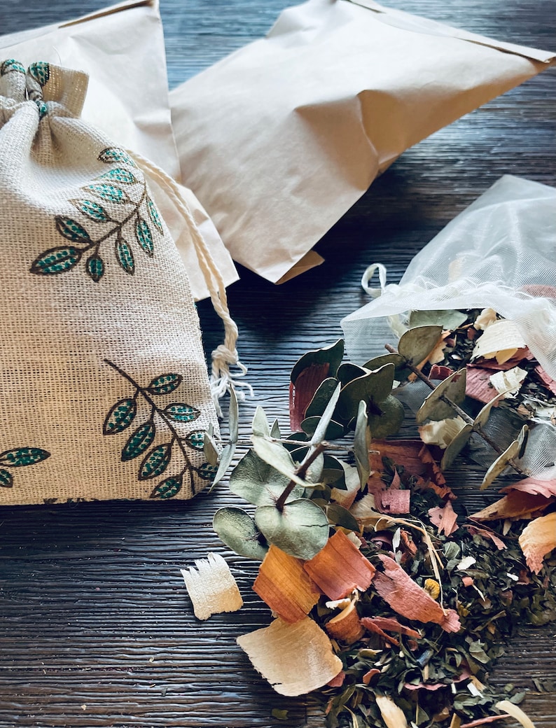 Set of 3 | Scented Sachets | Cedar Option - Etsy