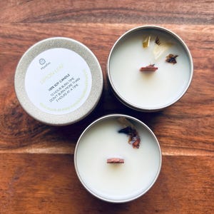 2oz Mini | Gold Tin | Clean Candle