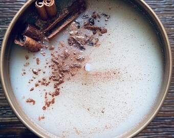 Cinnamon Spice + Shimmer | Clean Candle