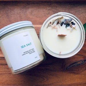 Sea Salt | Sand-Bottom | Clean Candle