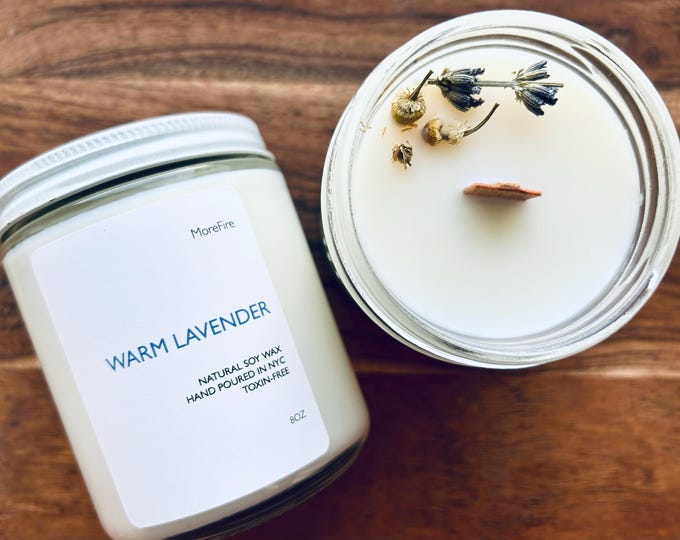 Warm Lavender | Clean Candle | Toxin-Free