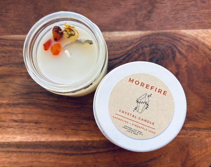 2oz Mini | Crystal | Clean Candle