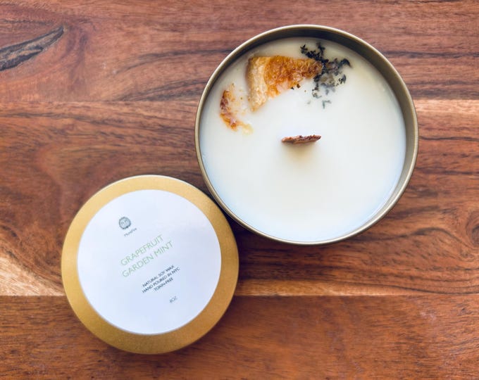 Grapefruit Garden Mint | Clean Candle