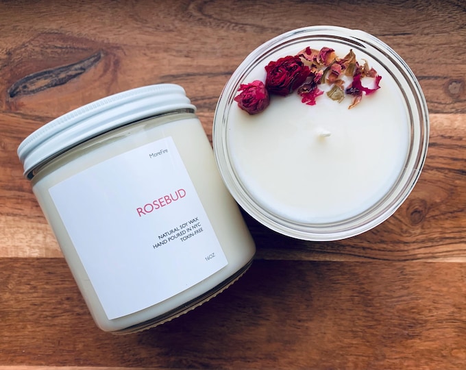 Rosebud | Clean Candle | Toxin-Free